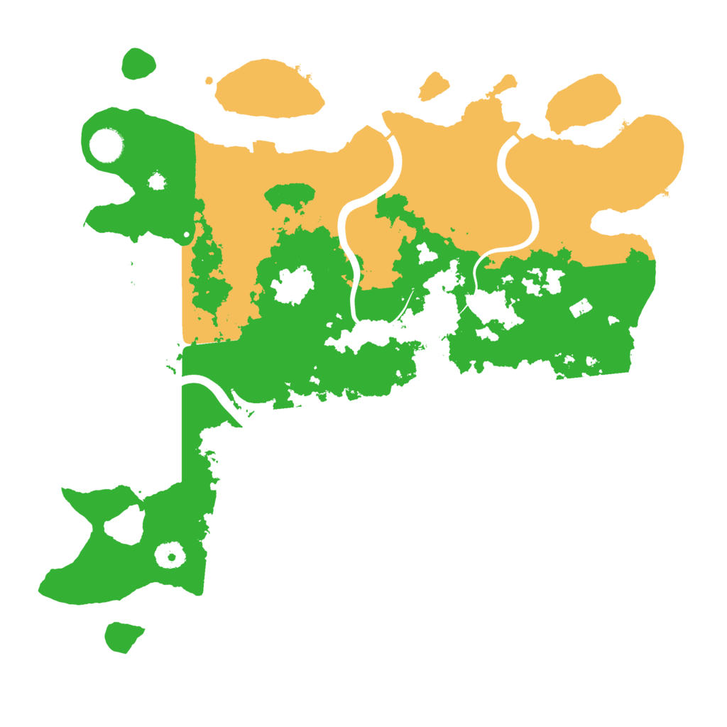 Biome Rust Map: Procedural Map, Size: 3800, Seed: 12182025