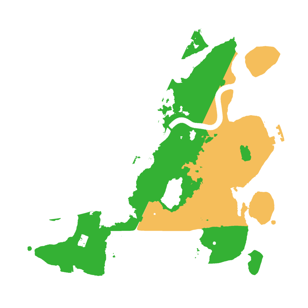 Biome Rust Map: Procedural Map, Size: 2750, Seed: 1206857735