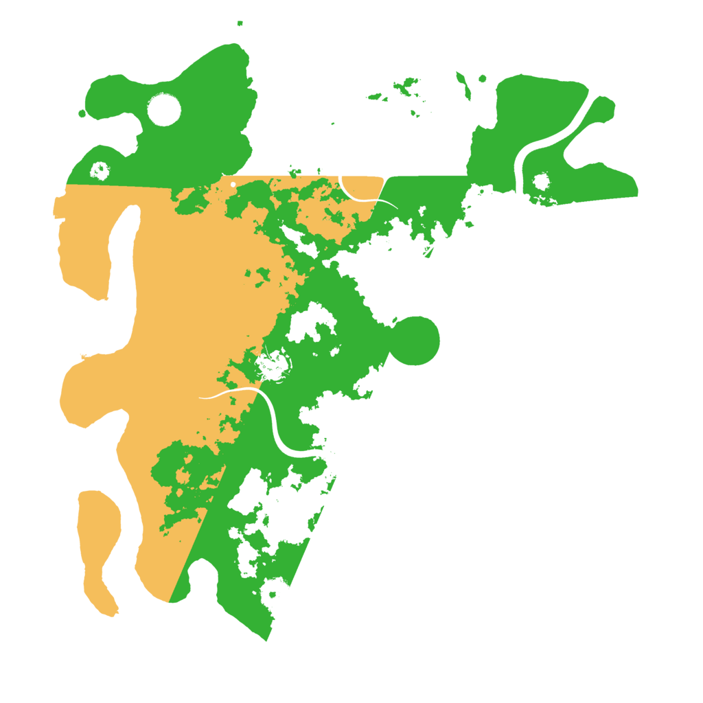 Biome Rust Map: Procedural Map, Size: 3800, Seed: 429735884