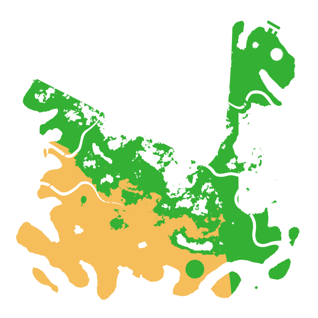 Biome Rust Map: Procedural Map, Size: 4500, Seed: 202512202