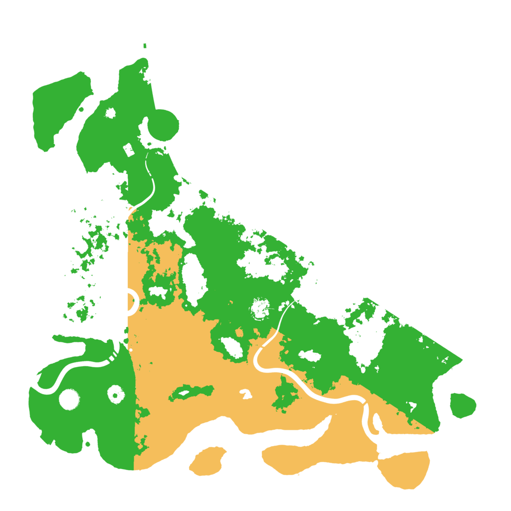 Biome Rust Map: Procedural Map, Size: 4400, Seed: 202512191
