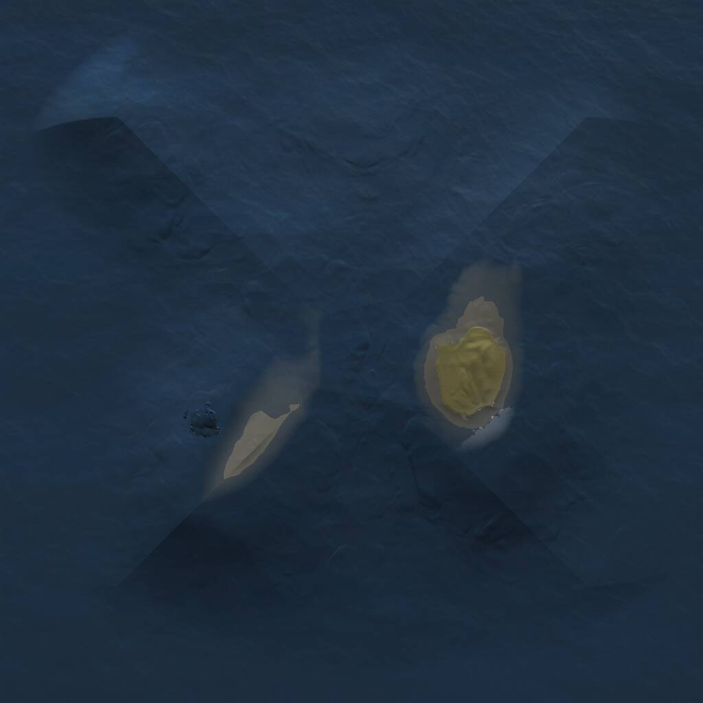 Rust Map: Procedural Map, Size: 1000, Seed: 209390566, 1 Monuments