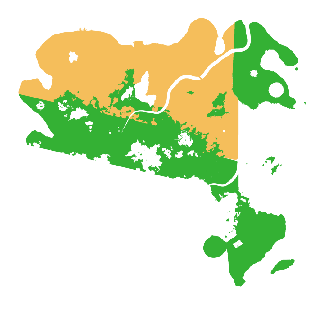 Biome Rust Map: Procedural Map, Size: 4000, Seed: 46352573