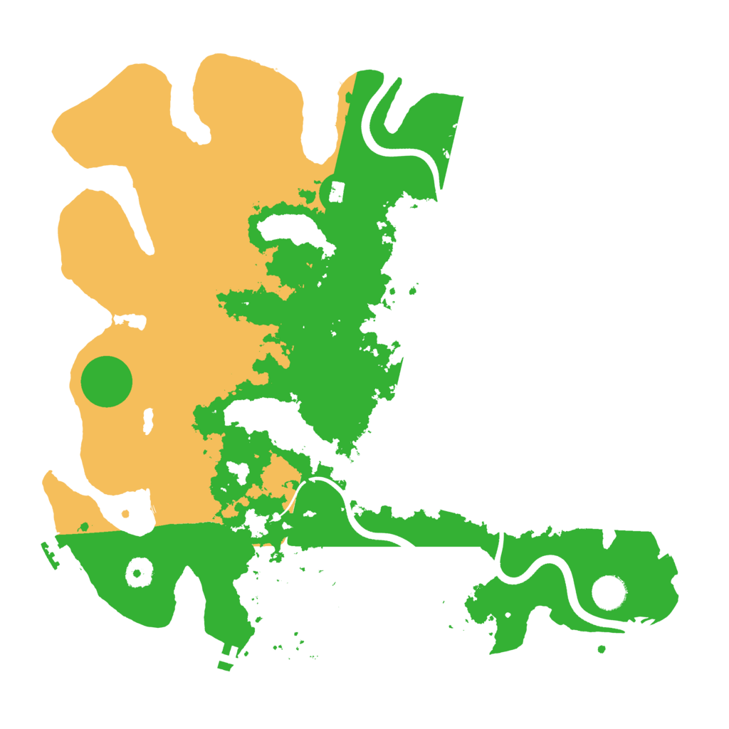 Biome Rust Map: Procedural Map, Size: 3750, Seed: 87537588