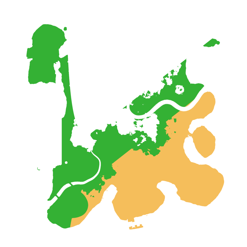Biome Rust Map: Procedural Map, Size: 2700, Seed: 1766145709