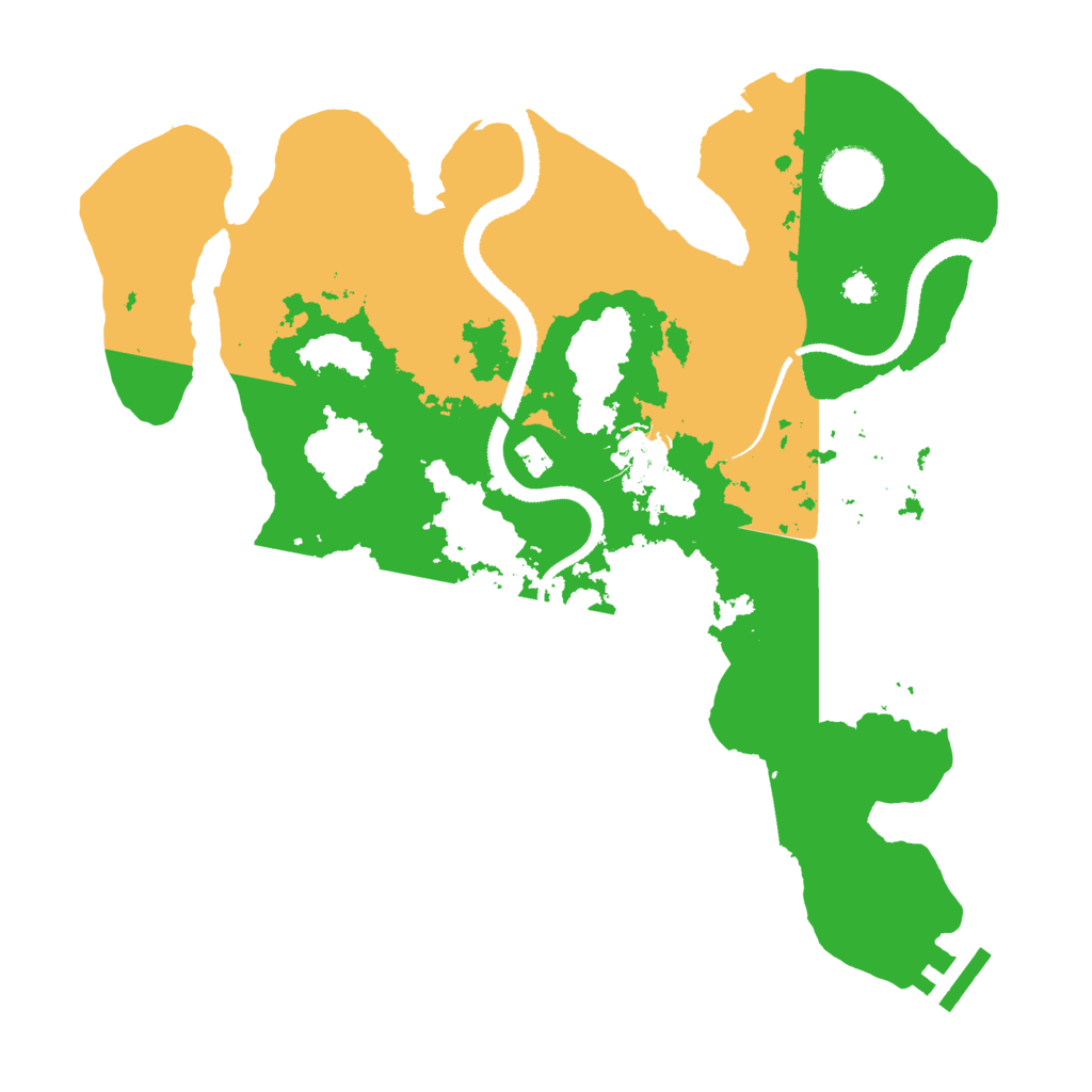 Biome Rust Map: Procedural Map, Size: 3113, Seed: 6738