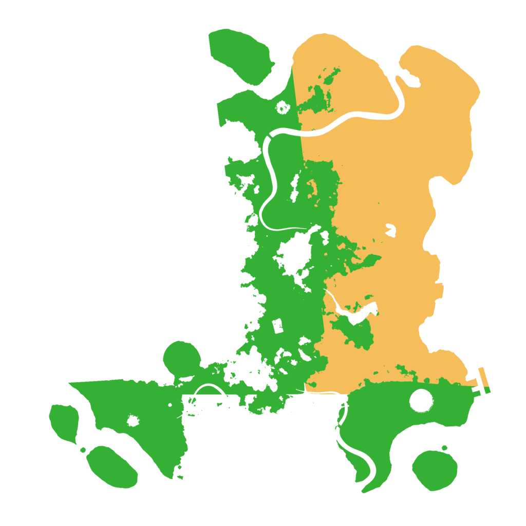 Biome Rust Map: Procedural Map, Size: 4000, Seed: 518356038