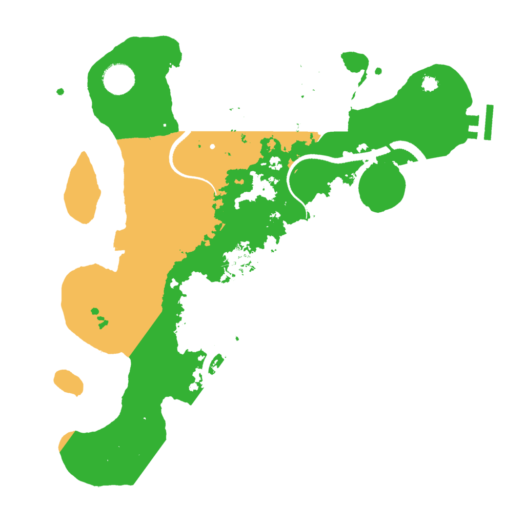 Biome Rust Map: Procedural Map, Size: 3000, Seed: 1531579941