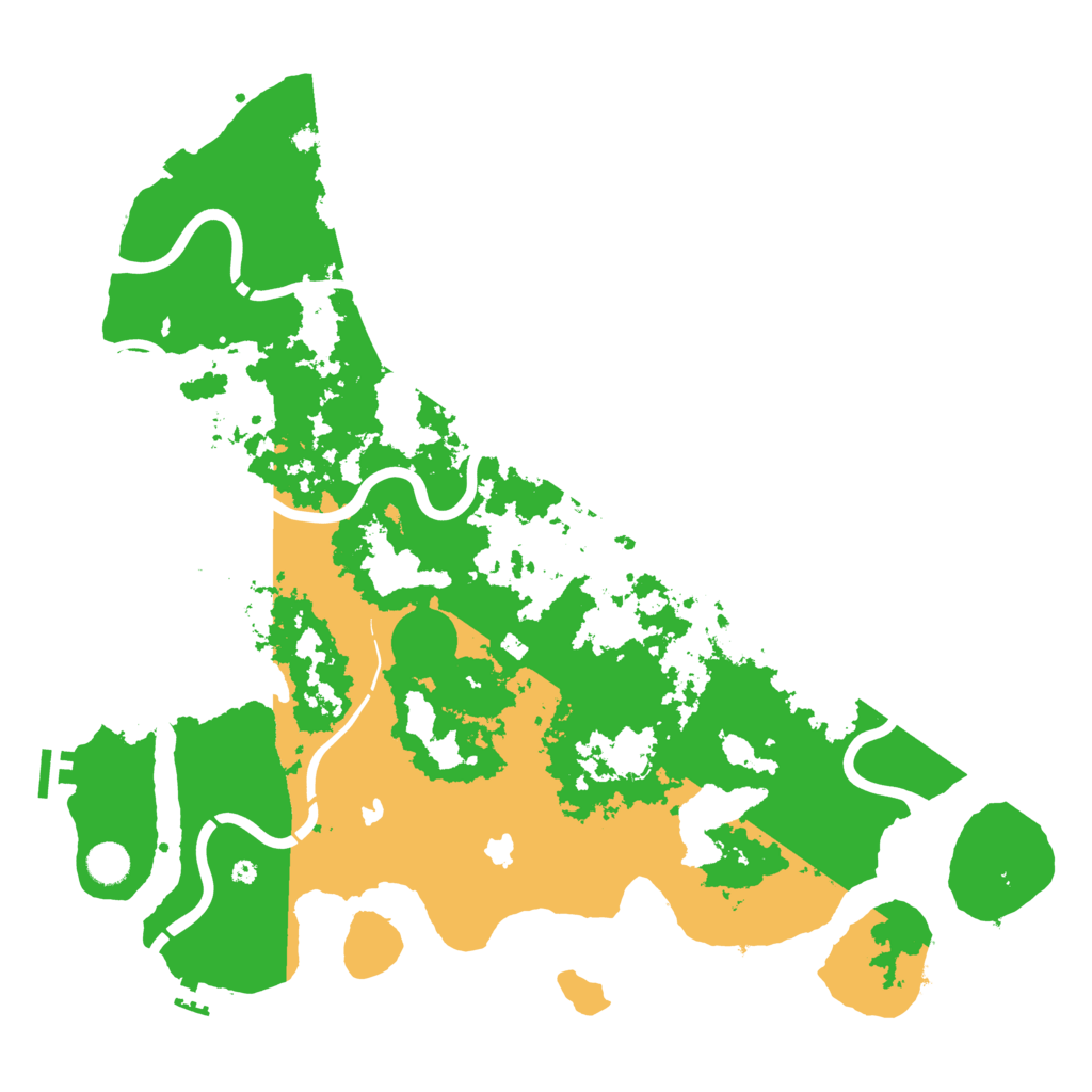 Biome Rust Map: Procedural Map, Size: 4500, Seed: 63548700