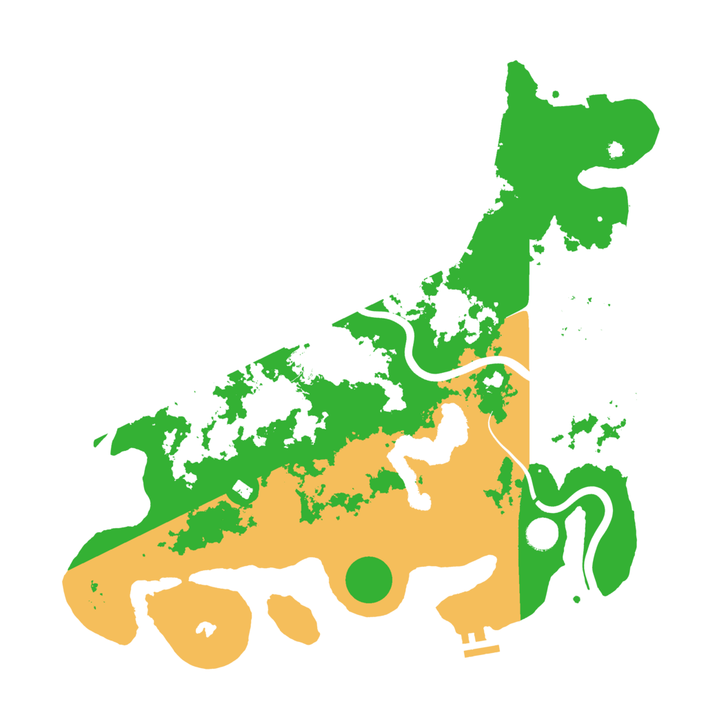 Biome Rust Map: Procedural Map, Size: 4000, Seed: 2016113422
