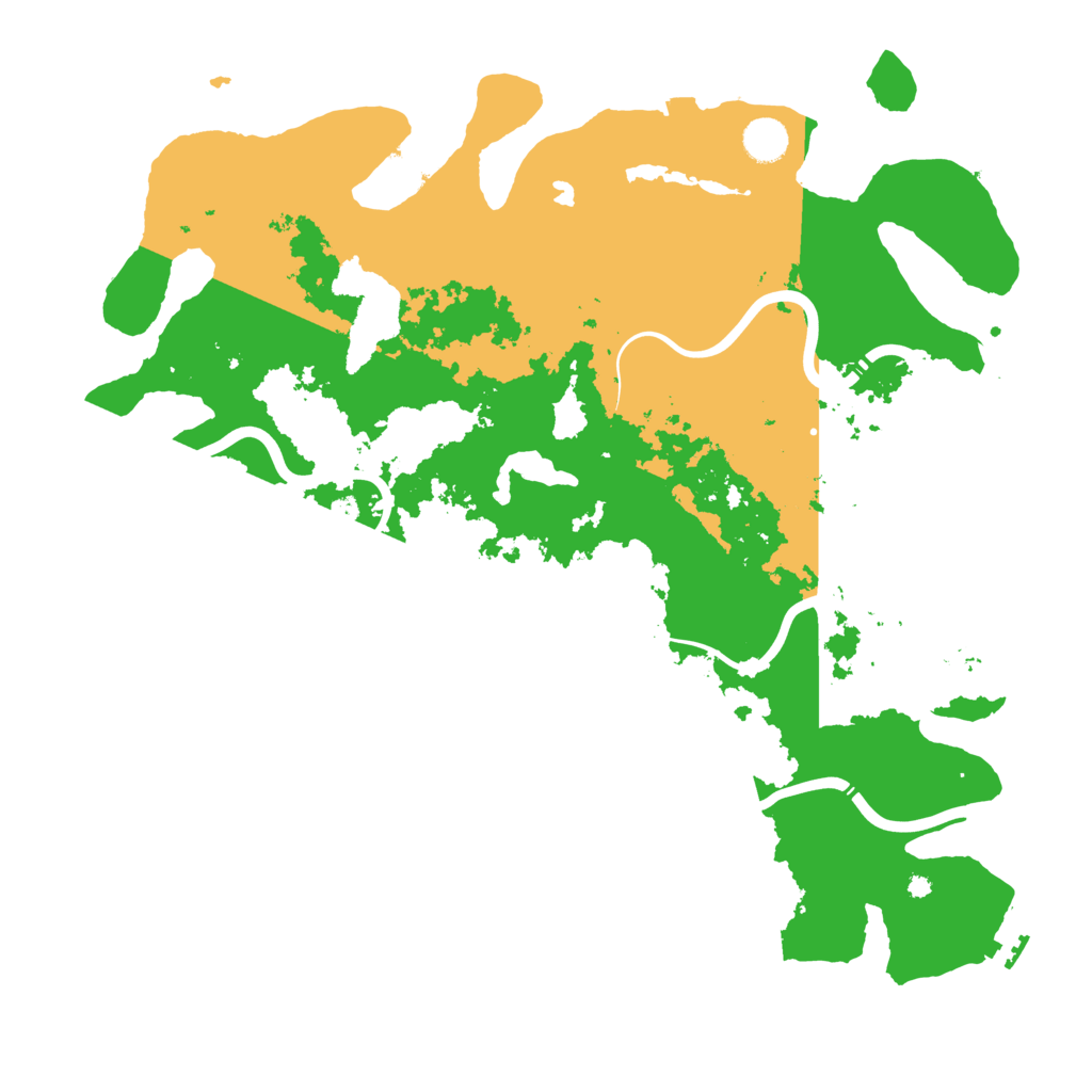 Biome Rust Map: Procedural Map, Size: 4300, Seed: 241640