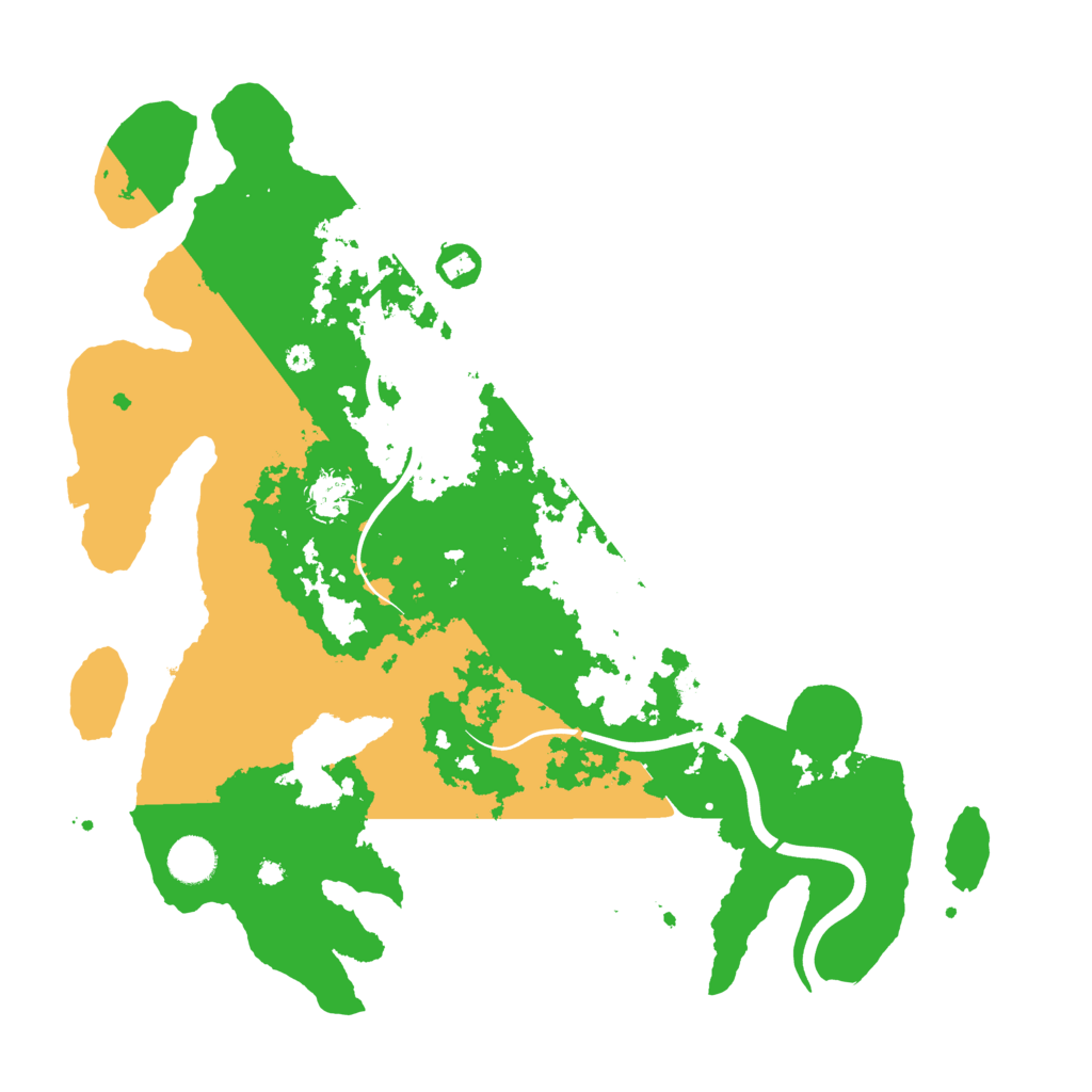 Biome Rust Map: Procedural Map, Size: 4000, Seed: 1364264819