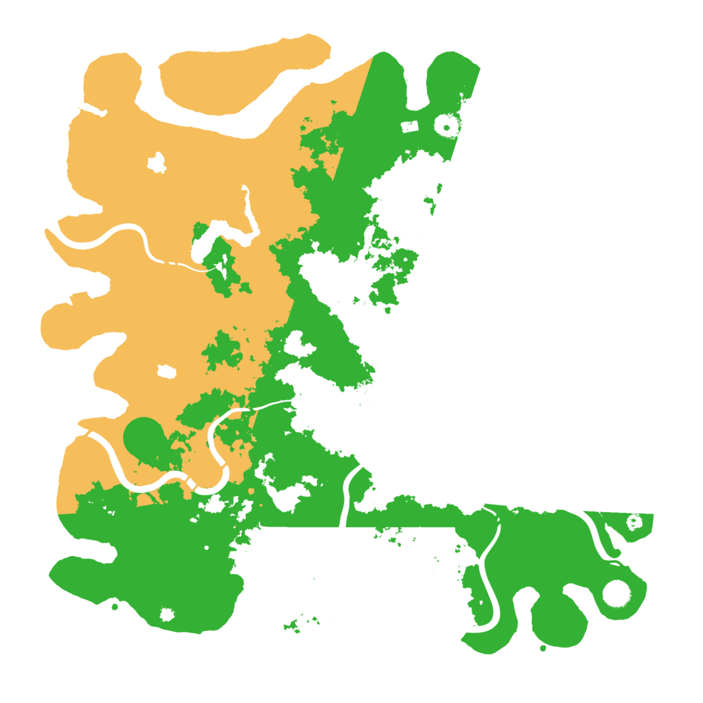 Biome Rust Map: Procedural Map, Size: 4500, Seed: 398578376
