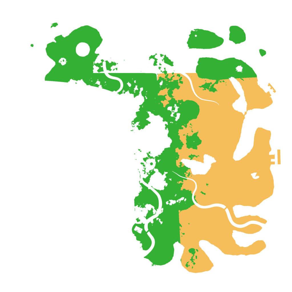 Biome Rust Map: Procedural Map, Size: 4000, Seed: 1766188902