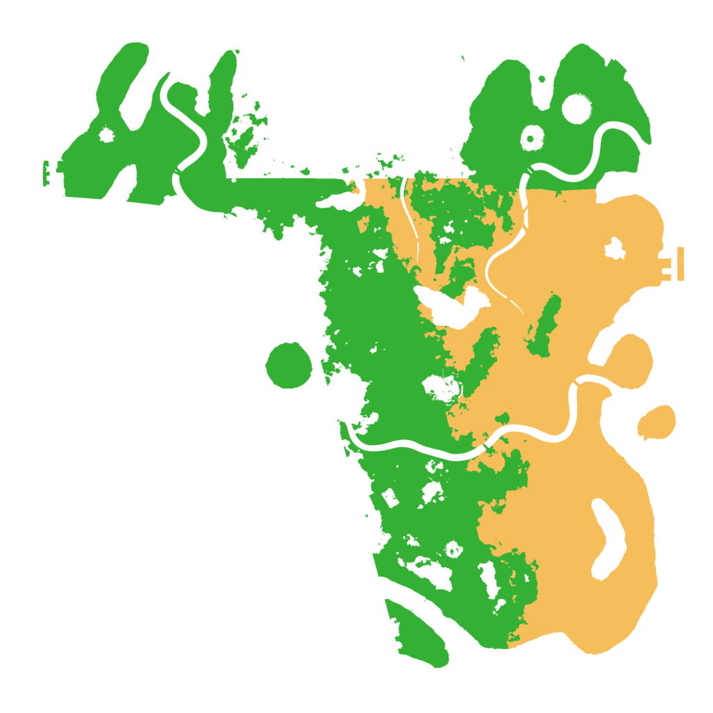 Biome Rust Map: Procedural Map, Size: 4250, Seed: 170524879