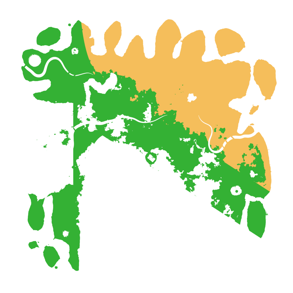 Biome Rust Map: Procedural Map, Size: 4250, Seed: 507894927