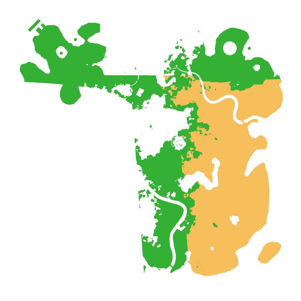 Biome Rust Map: Procedural Map, Size: 4000, Seed: 1619650783