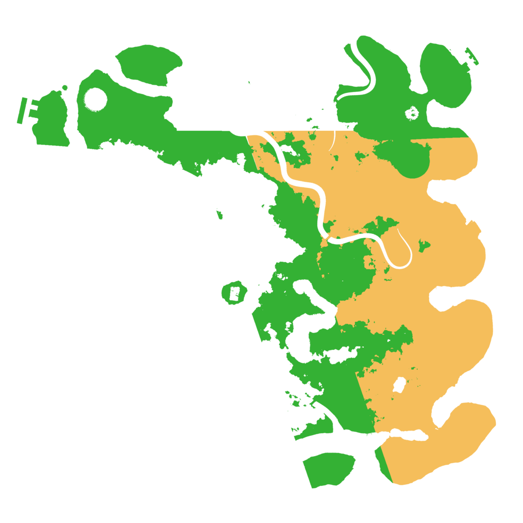 Biome Rust Map: Procedural Map, Size: 4000, Seed: 487512178