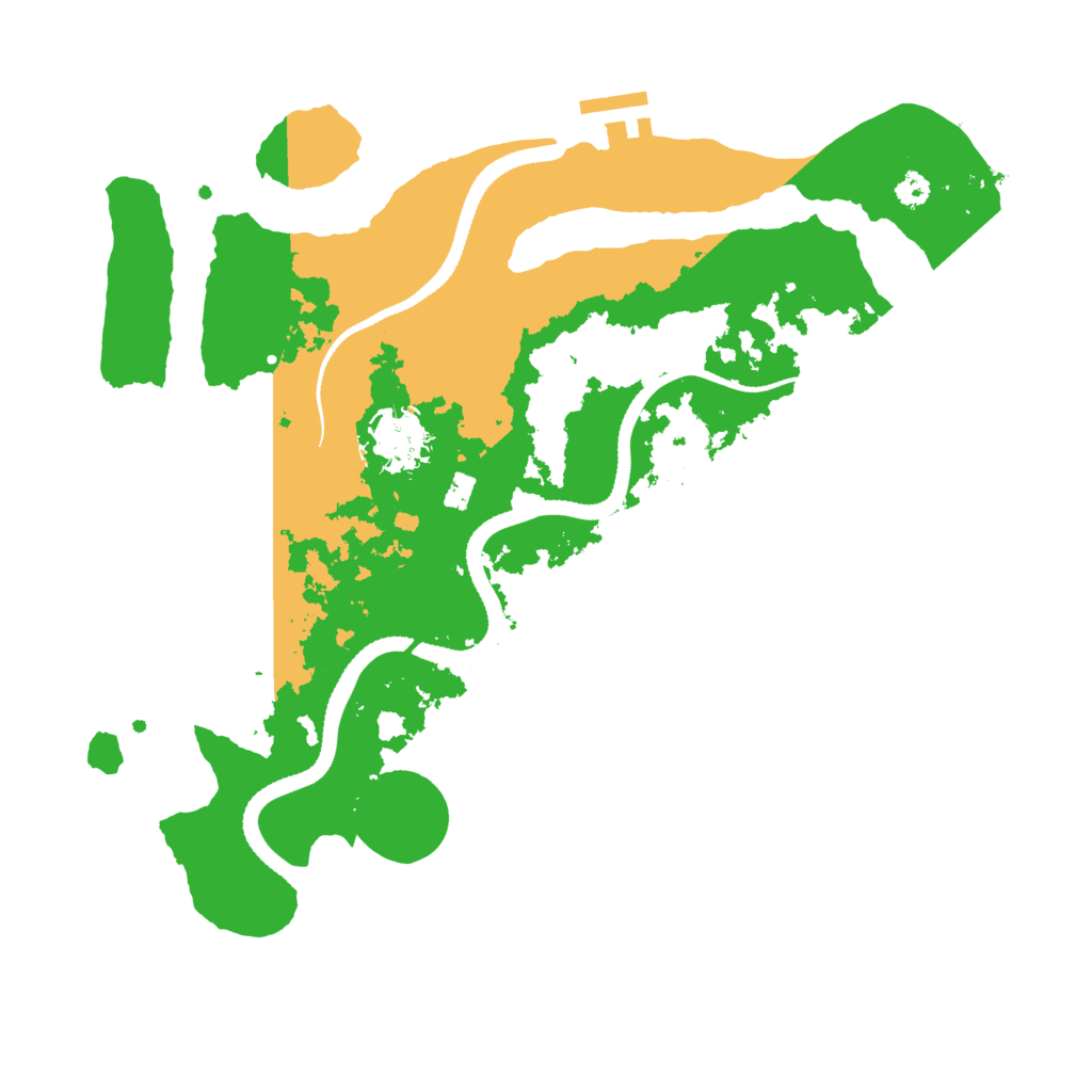 Biome Rust Map: Procedural Map, Size: 3250, Seed: 1540705633