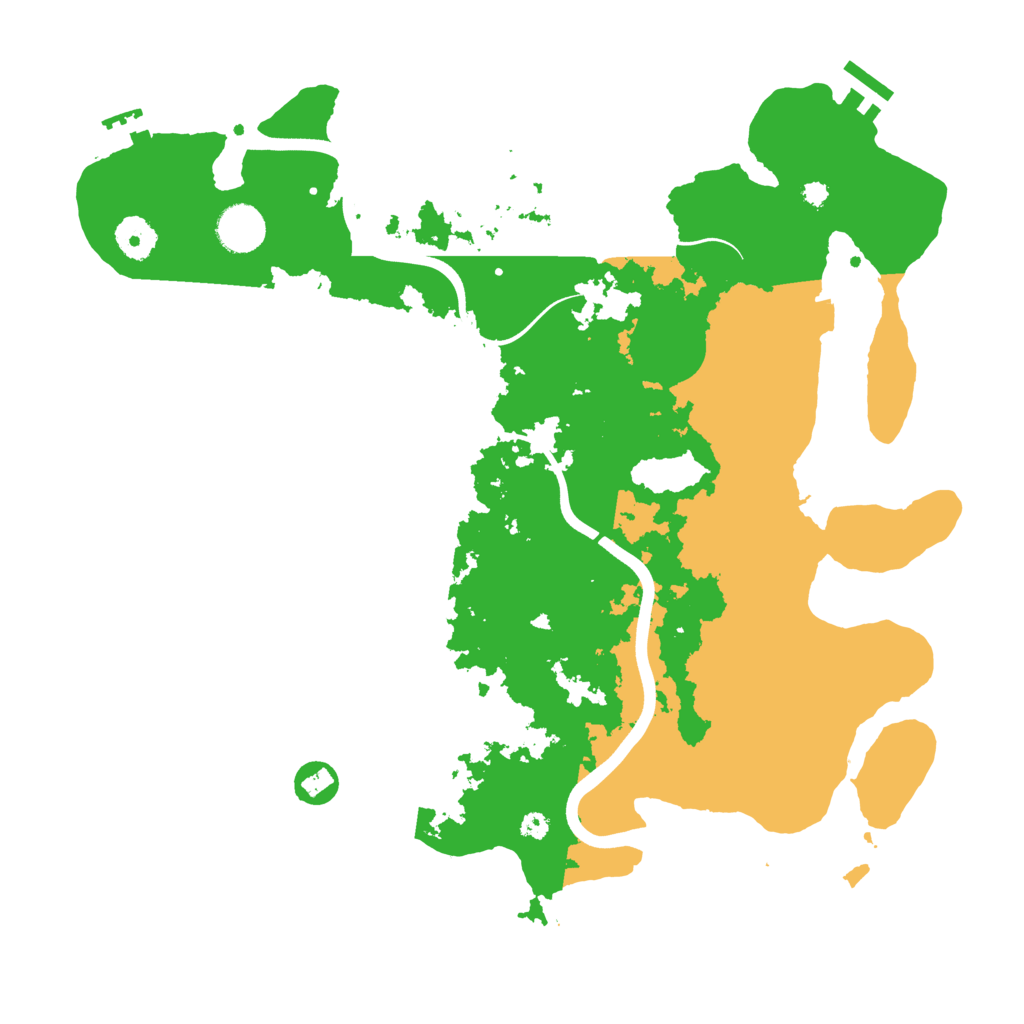 Biome Rust Map: Procedural Map, Size: 3750, Seed: 229166688