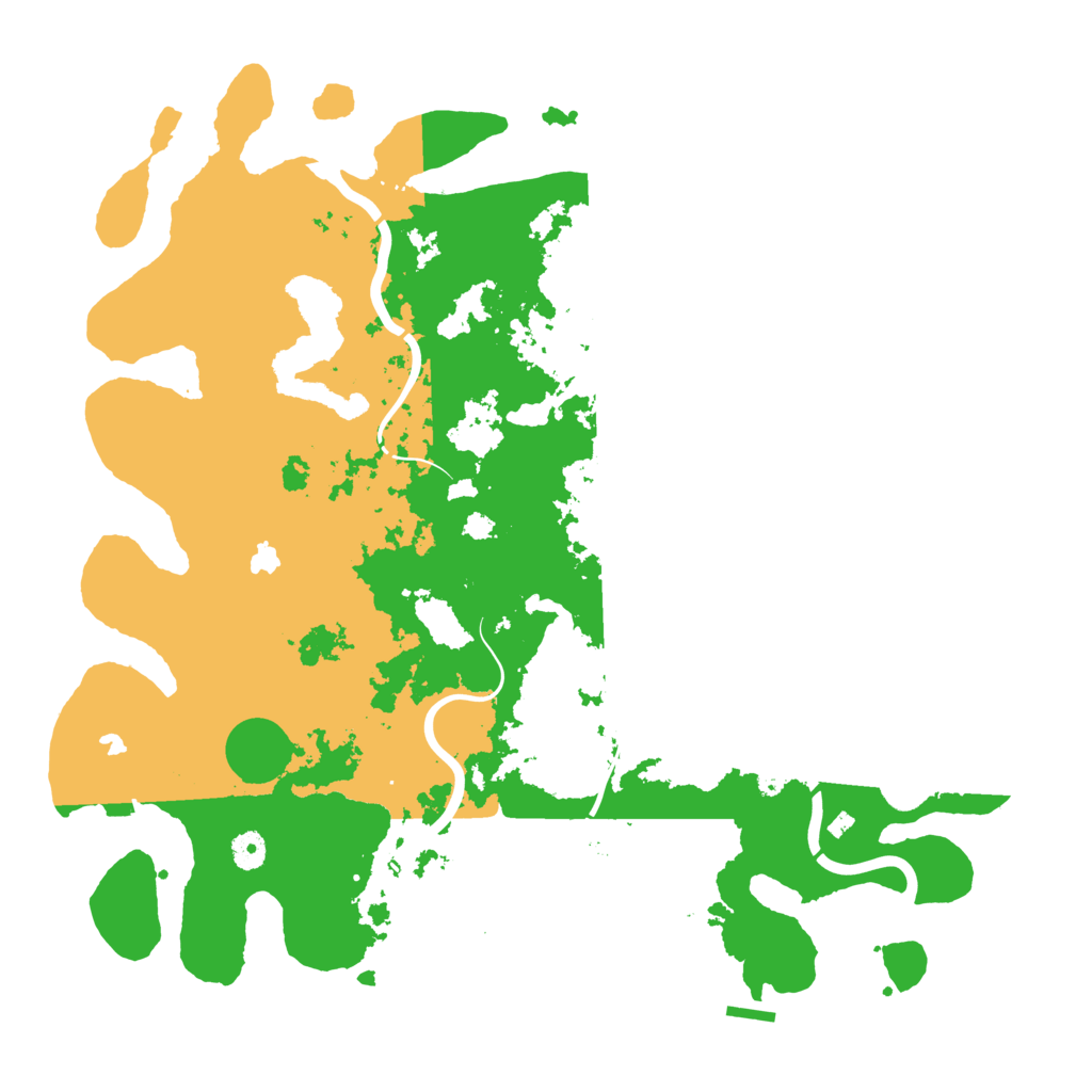 Biome Rust Map: Procedural Map, Size: 4500, Seed: 786579311