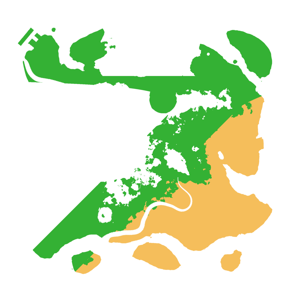 Biome Rust Map: Procedural Map, Size: 3000, Seed: 2118237518
