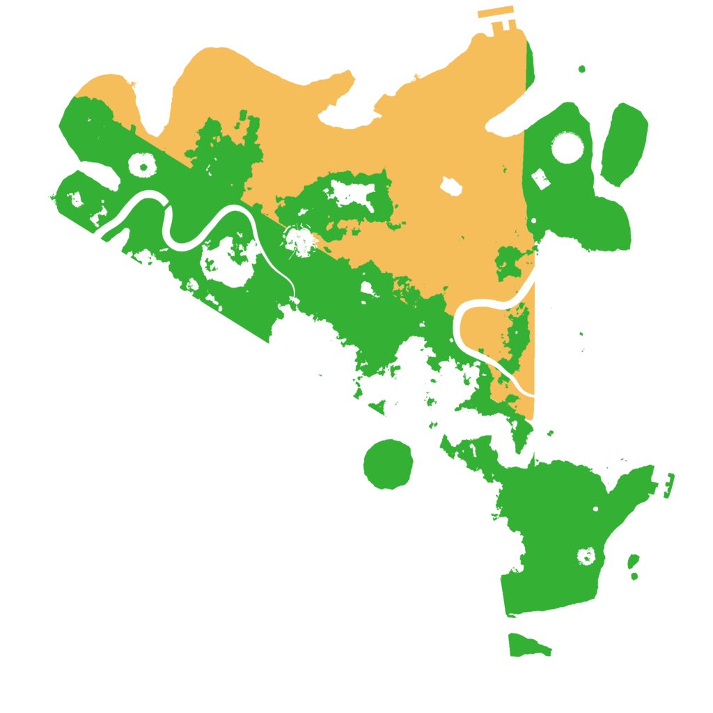 Biome Rust Map: Procedural Map, Size: 4000, Seed: 1544391892