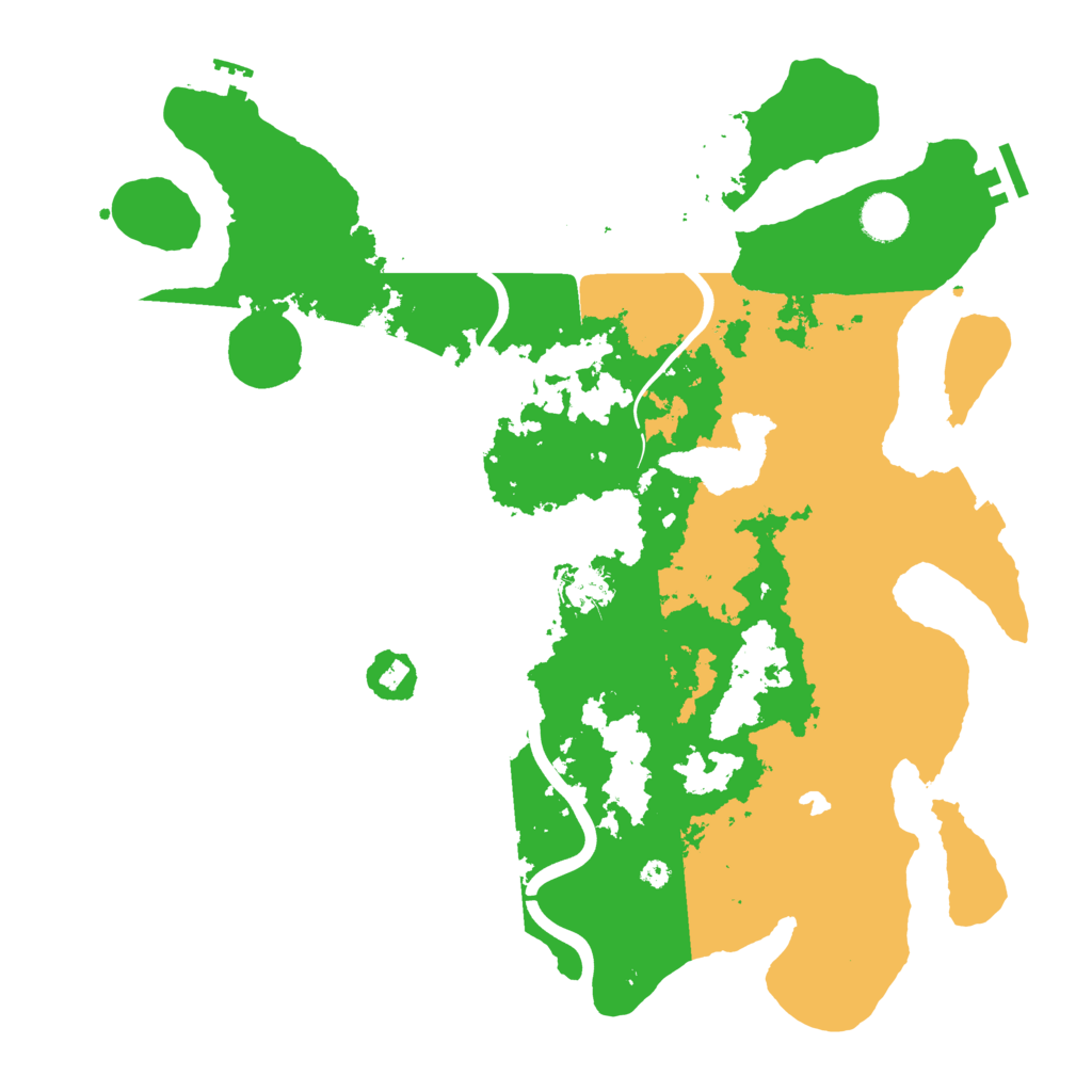 Biome Rust Map: Procedural Map, Size: 4000, Seed: 323932685