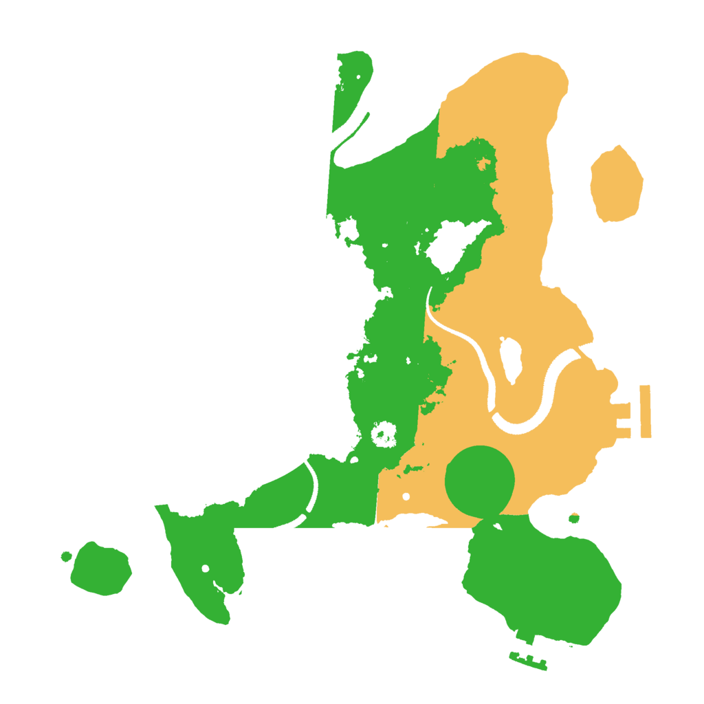 Biome Rust Map: Procedural Map, Size: 2700, Seed: 1766318486