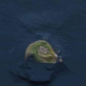 Thumbnail Rust Map: Procedural Map, Size: 1000, Seed: 413508469, 2 Monuments