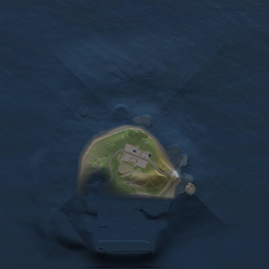 Rust Map: Procedural Map, Size: 1000, Seed: 413508469, 2 Monuments