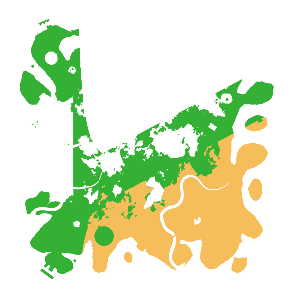 Biome Rust Map: Procedural Map, Size: 4000, Seed: 893474979