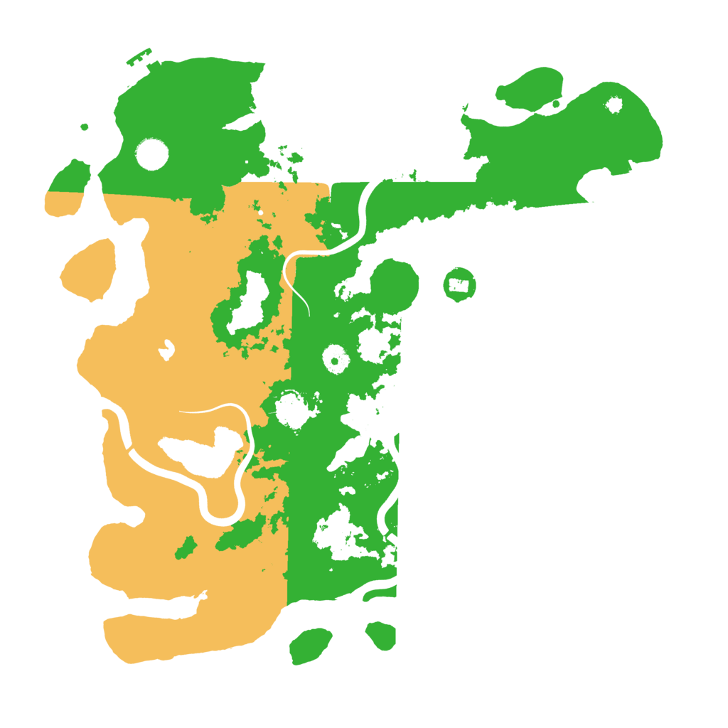 Biome Rust Map: Procedural Map, Size: 4000, Seed: 52750233