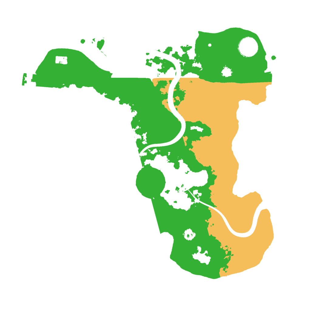 Biome Rust Map: Procedural Map, Size: 2800, Seed: 1420363846