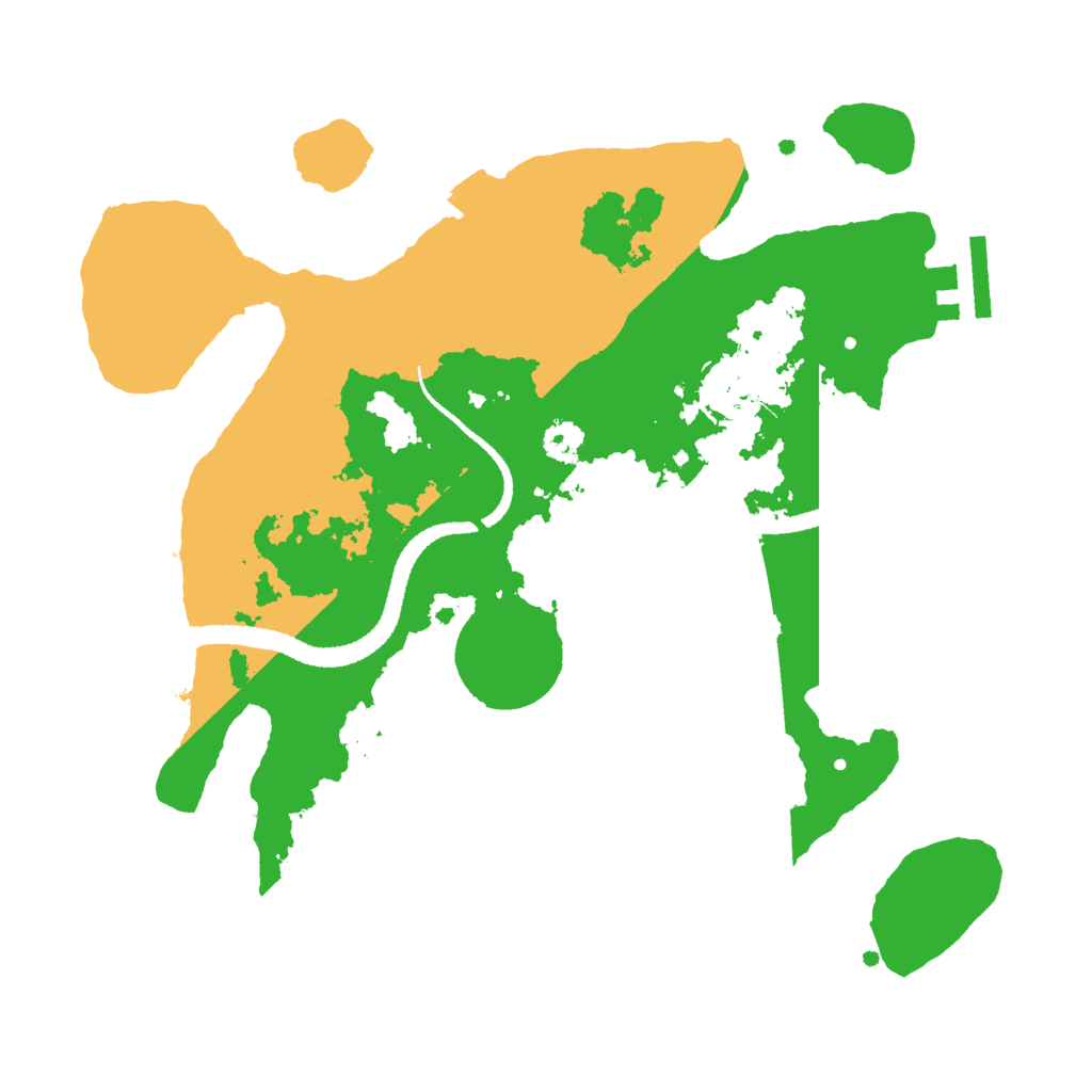 Biome Rust Map: Procedural Map, Size: 2700, Seed: 1766491317