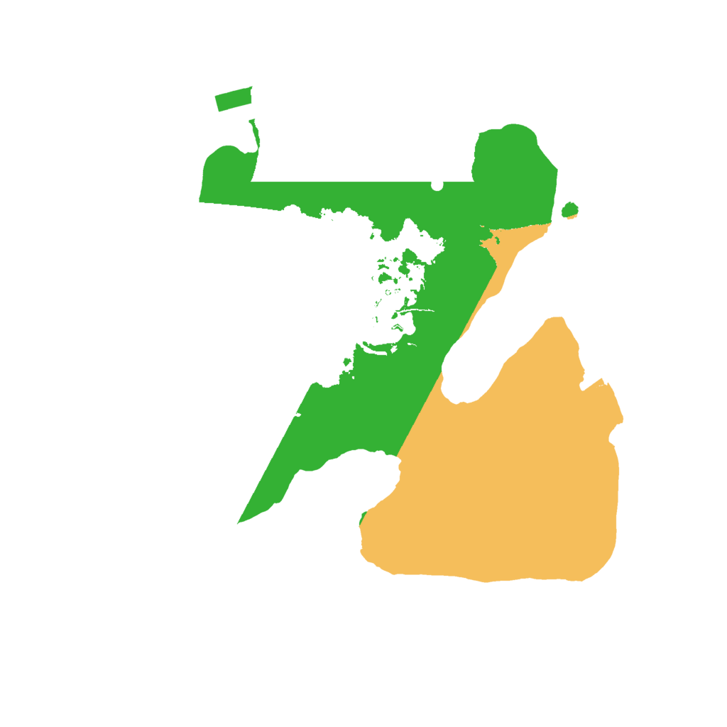 Biome Rust Map: Procedural Map, Size: 1750, Seed: 1204953731