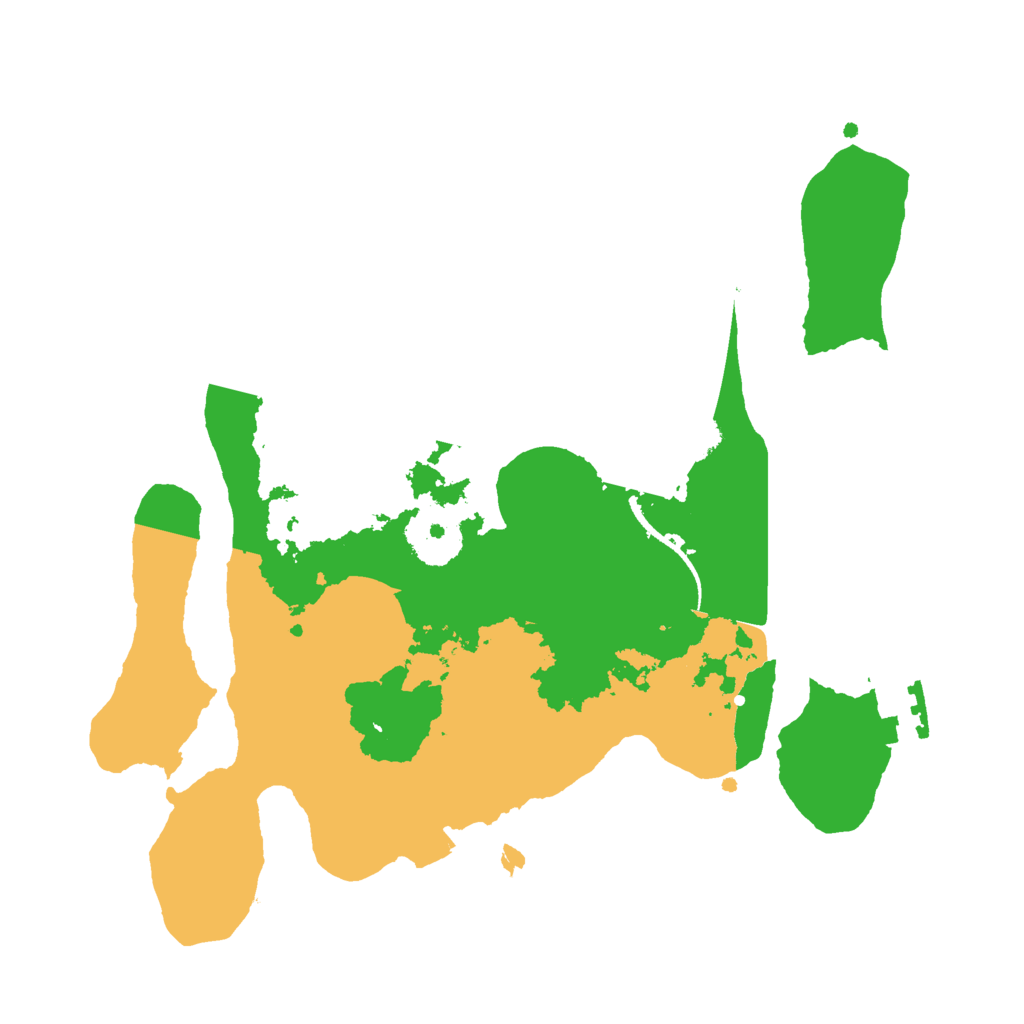 Biome Rust Map: Procedural Map, Size: 2700, Seed: 1766577691