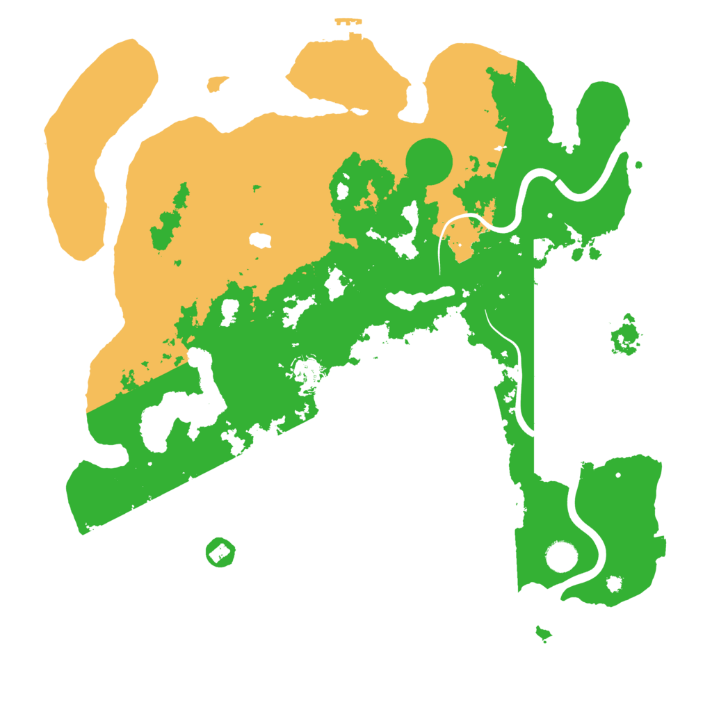 Biome Rust Map: Procedural Map, Size: 4000, Seed: 50420