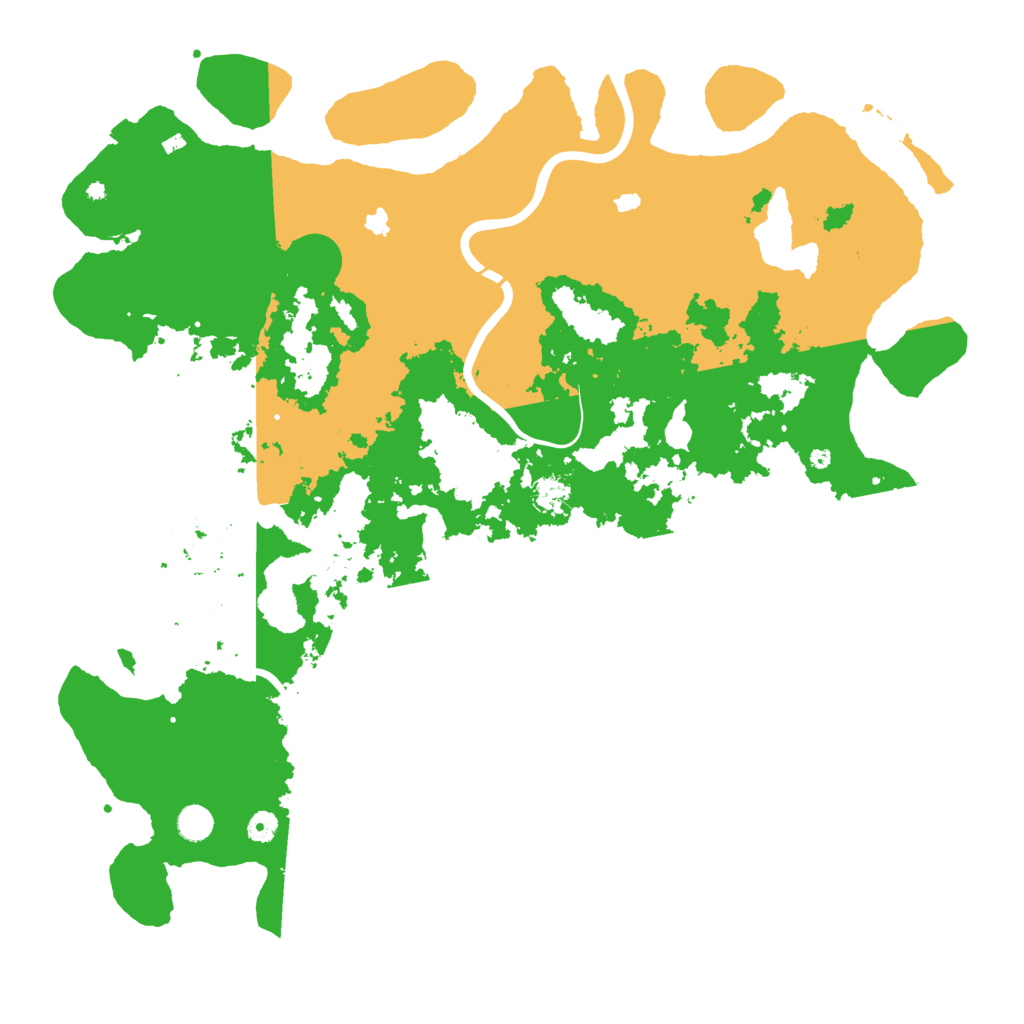 Biome Rust Map: Procedural Map, Size: 5000, Seed: 1178605912