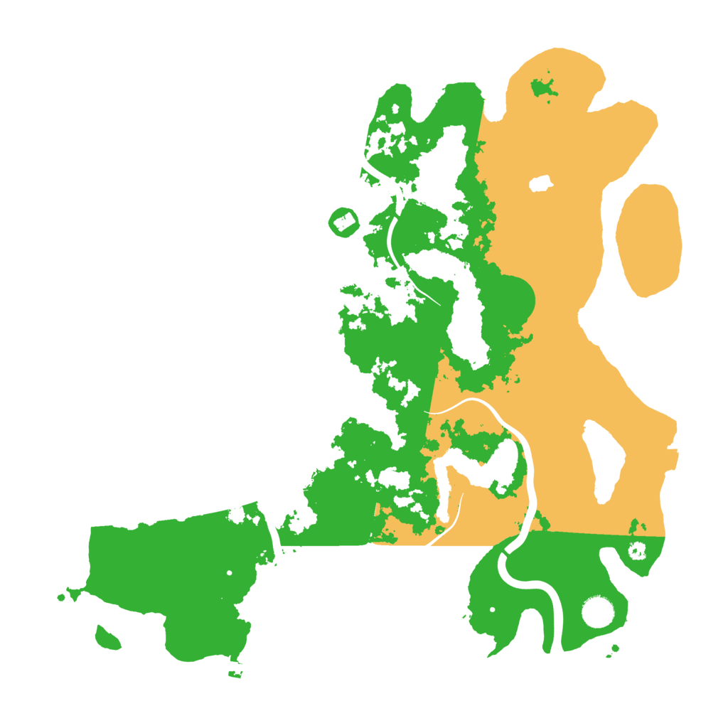 Biome Rust Map: Procedural Map, Size: 4000, Seed: 2081400248