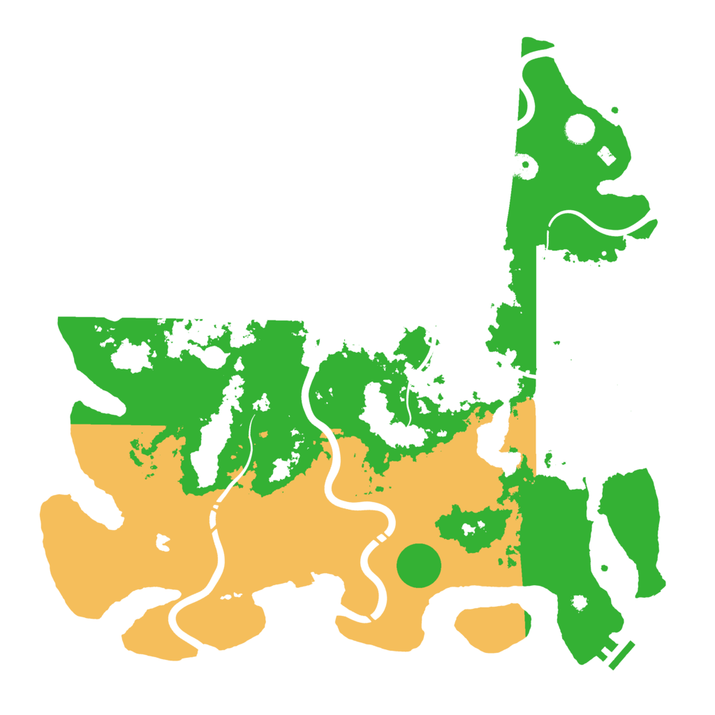 Biome Rust Map: Procedural Map, Size: 4250, Seed: 1141526513