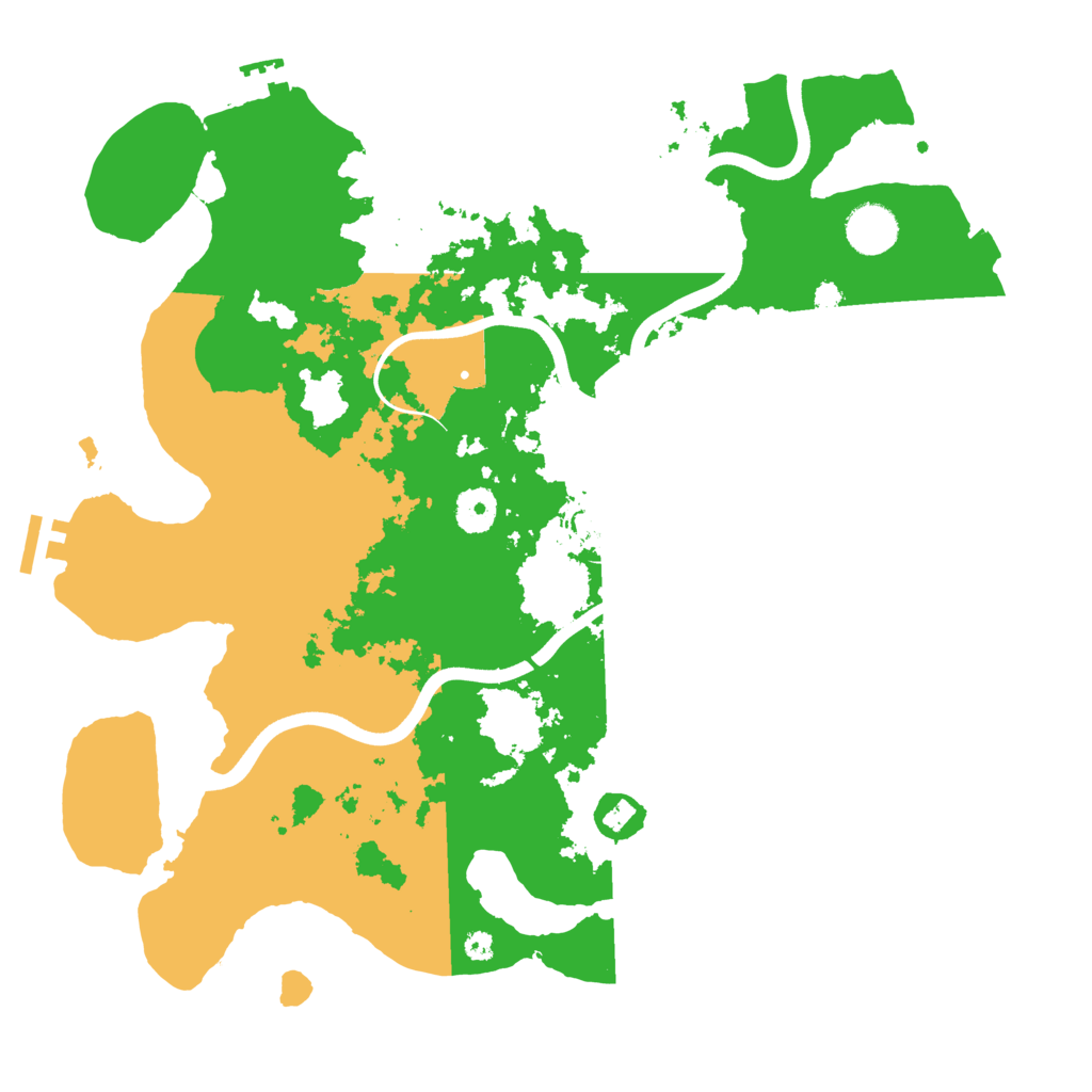 Biome Rust Map: Procedural Map, Size: 3750, Seed: 1834972052