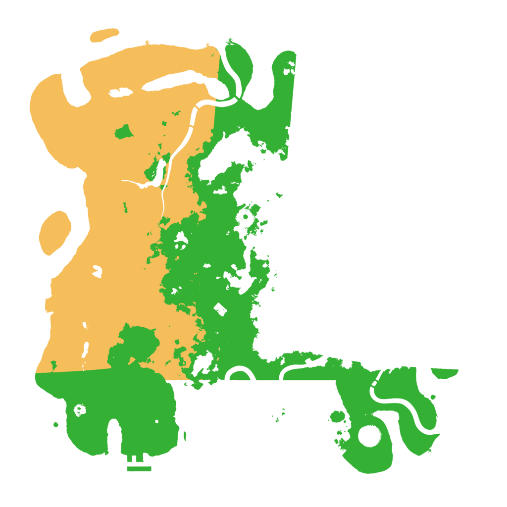 Biome Rust Map: Procedural Map, Size: 4250, Seed: 25122025