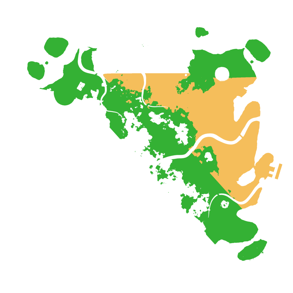 Biome Rust Map: Procedural Map, Size: 3750, Seed: 535173174