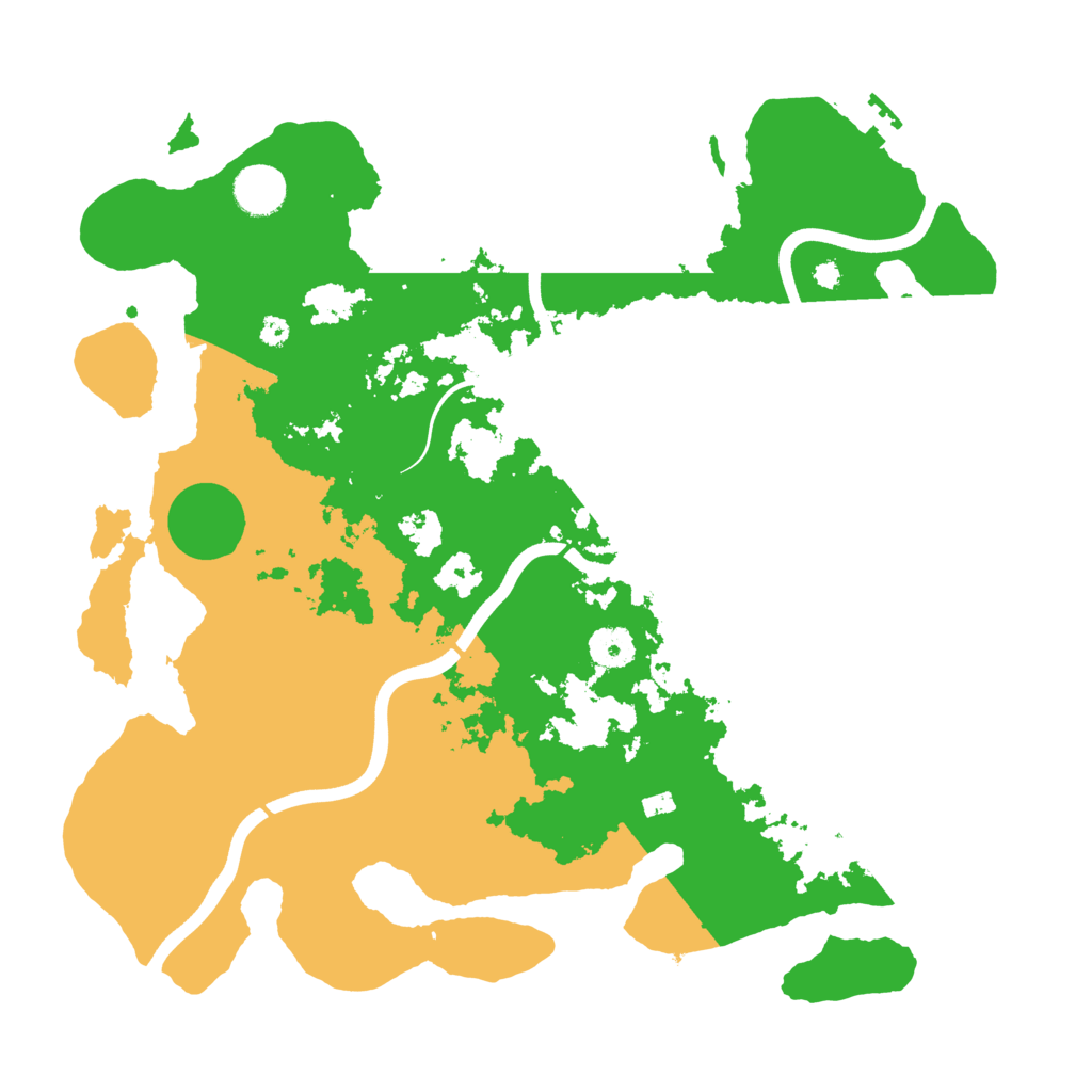 Biome Rust Map: Procedural Map, Size: 3750, Seed: 122937641