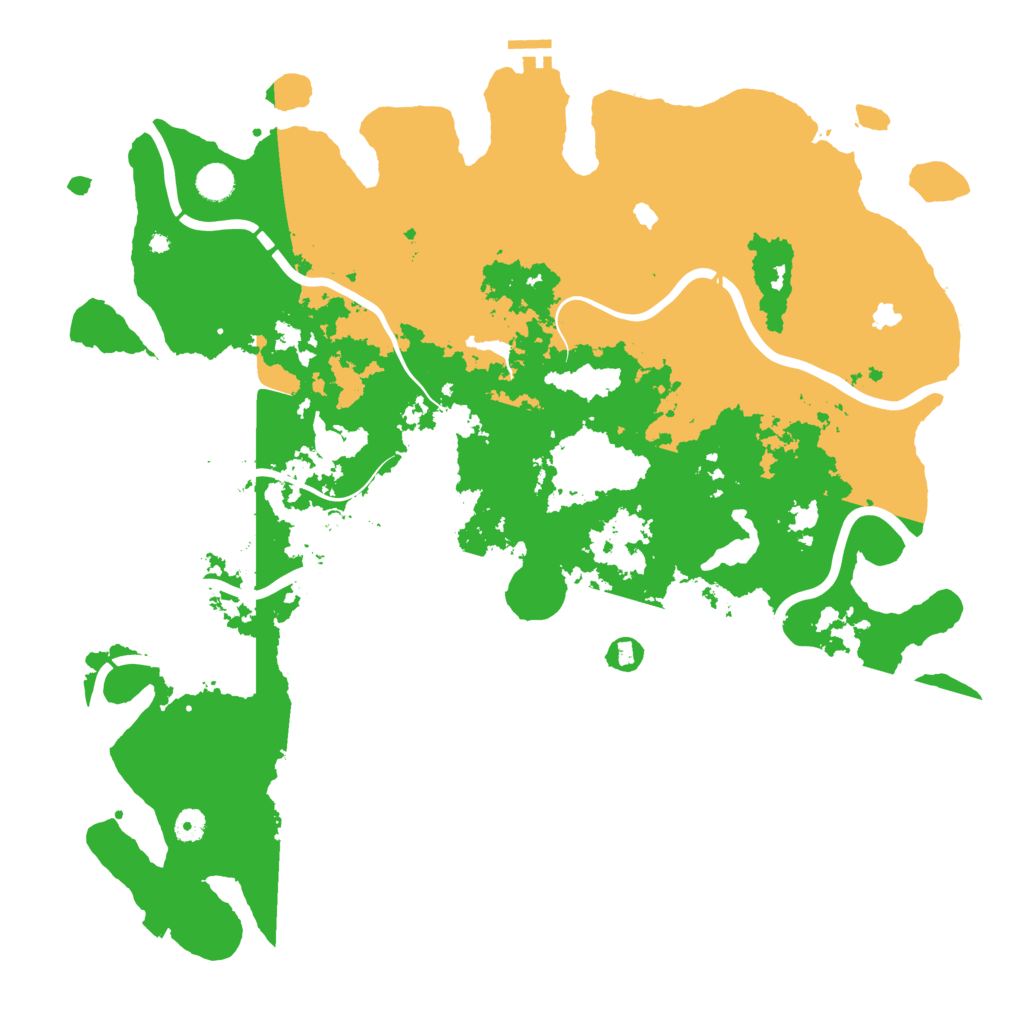 Biome Rust Map: Procedural Map, Size: 4750, Seed: 534531877