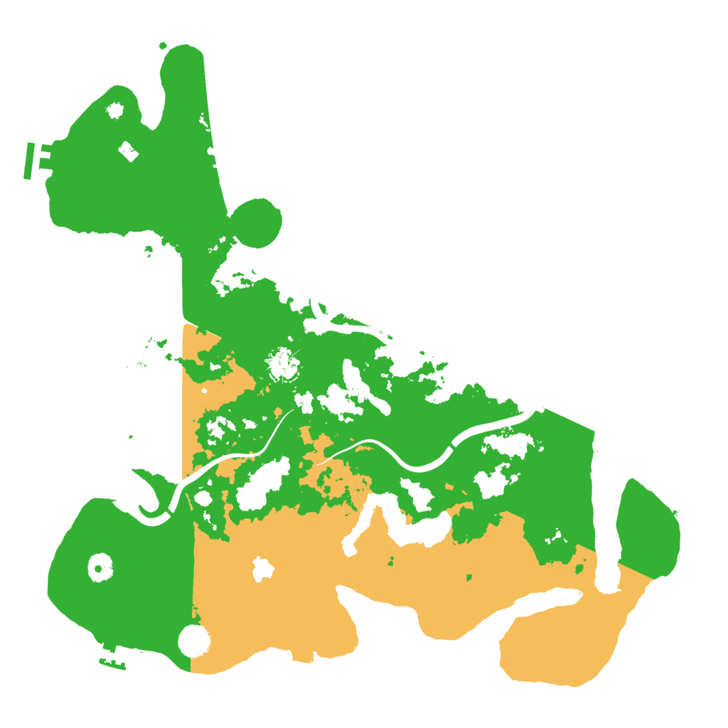 Biome Rust Map: Procedural Map, Size: 4000, Seed: 1755398537