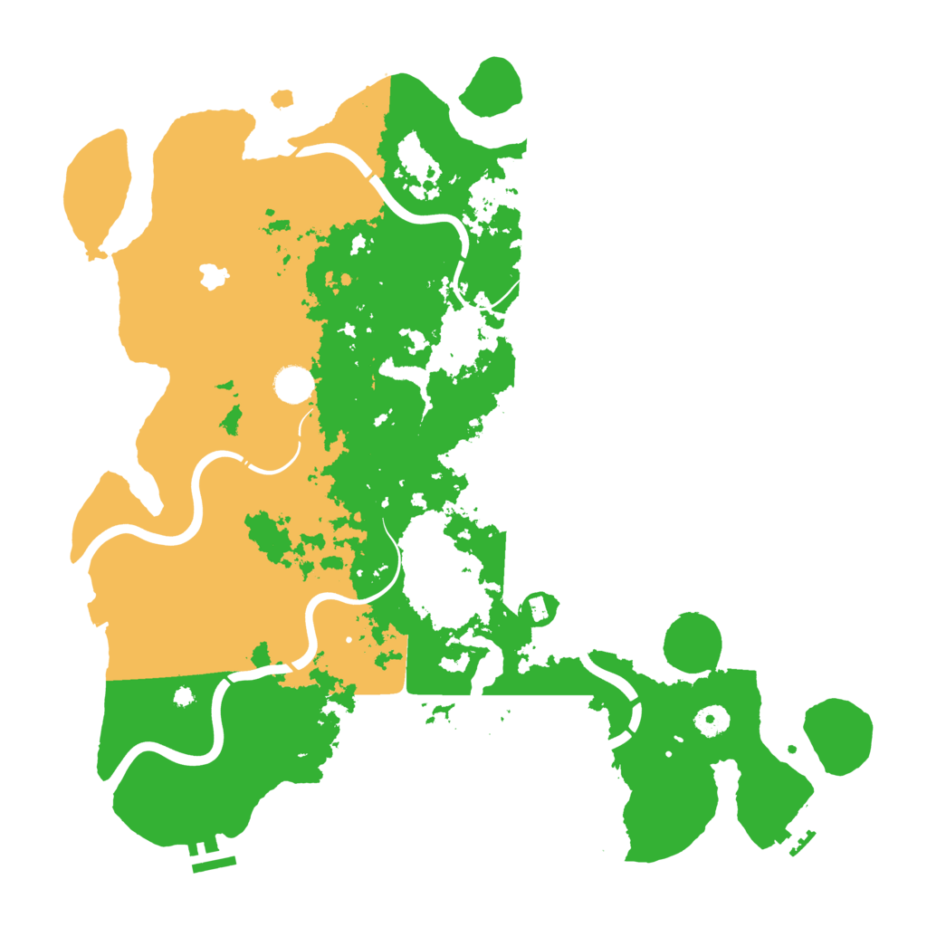 Biome Rust Map: Procedural Map, Size: 4250, Seed: 667329302