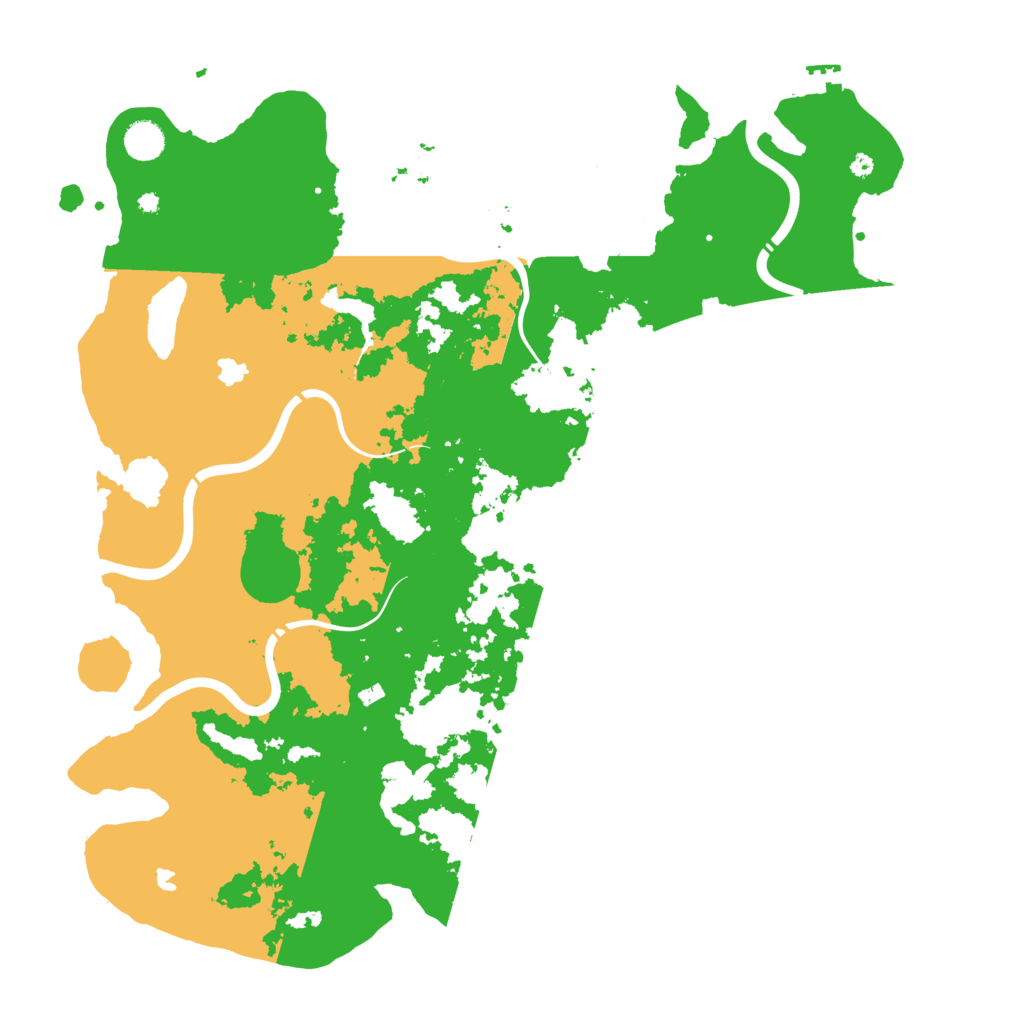 Biome Rust Map: Procedural Map, Size: 4500, Seed: 798781892