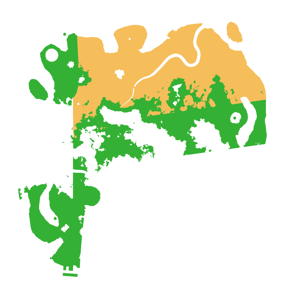 Biome Rust Map: Procedural Map, Size: 4000, Seed: 457670751